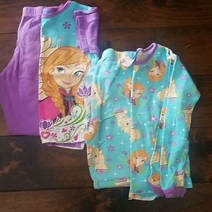 Little Girls Frozen Jammies